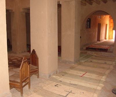 Inside the kasbah